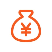 金袋のイラスト画像