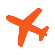 飛行機のイラスト画像