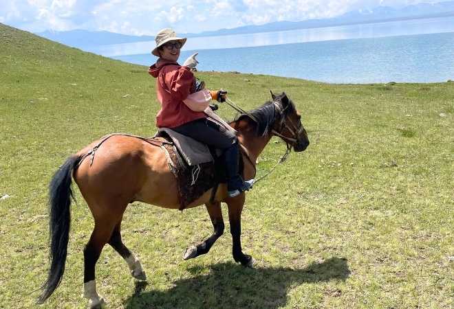 乗馬初心者で駆け足に挑戦