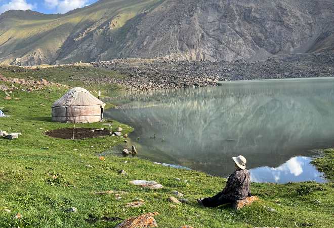 秘境コルウコック湖を馬で巡る峠旅｜アルマトイ発！キルギス5泊6日乗馬ツアー【中級者以上推奨】